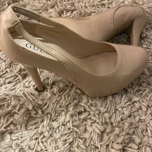 Guess WGCUBBY taupe high heeled